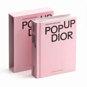 Pop up Dior Book in Pink
